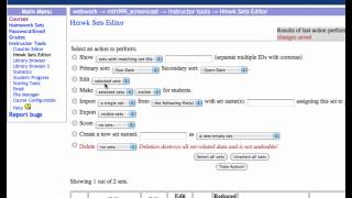 WeBWorK Giving extensions [upl. by Tiphani]