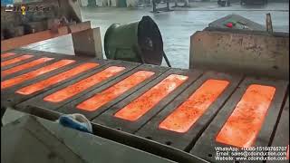 Copper ingot automatic continuous casting production line [upl. by Georgeta627]