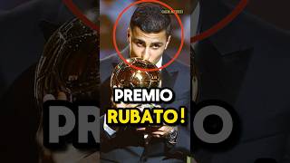 😨Il pallone d’oro è stato rubato calcio football sports vinicius realmadrid [upl. by Noirb]