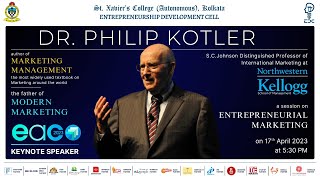 Speaker Session by Dr Philip Kotler [upl. by Sullivan815]