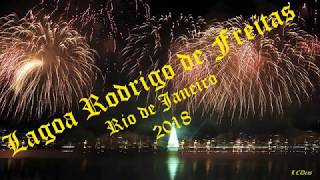 Ãrvore de Natal da Lagoa Rodrigo de Freitas 2018 Rio de Janeiro [upl. by Atinor395]