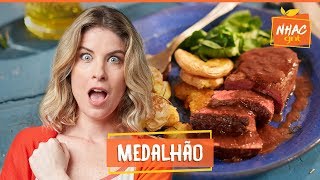 Medalhão de carne ao molho madeira  Rita Lobo  Cozinha Prática [upl. by Blackburn]