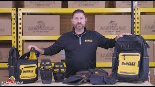 DeWalt Soft Storage Solutions Bags Belts amp More [upl. by Eihtak89]