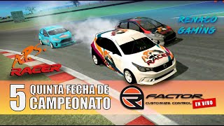 rFactor Turismo Pista  5ta Fecha APS RACER [upl. by Noryak]