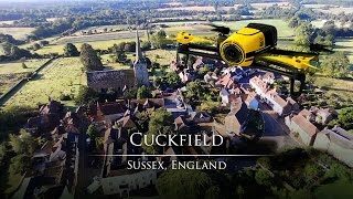 Cuckfield Village  Drone Flight [upl. by Nemlaz]