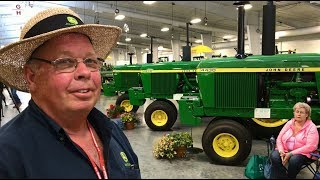 Illinois Man Collects John Deere 30 Series Open Station  Narrow Front Tractors [upl. by Atteram]