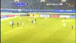 Gamba Osaka 11 Chonburi FC  AFC champion league 2008 [upl. by Yntirb]