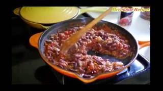 healthy chili recipe Turkey And Veggie Chili Recipe videos how to make lets see [upl. by Waldo]