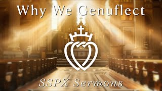 Why We Genuflect  SSPX Sermons [upl. by Cheston]