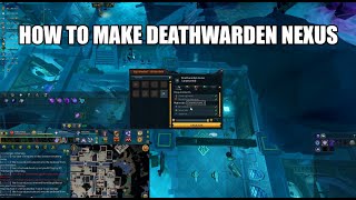 How to make Deathwarden Nexus  Runescape 3 [upl. by Aralomo]