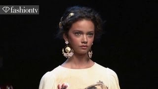 Dolce amp Gabbana SpringSummer 2014 FULL SHOW  Milan Fashion Week MFW  FashionTV [upl. by Labotsirhc684]