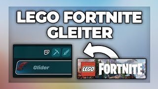 Lego Fortnite Gleiter bekommen amp fliegen  Hängegleiter Tutorial [upl. by Luemas]