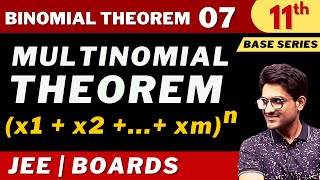 Binomial Theorem 07  Multinomial Theorem  Class 11th  Aman Sir Maths  Bhannat Maths [upl. by Ise741]