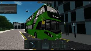 Roblox Canterbury and District Bus Simulator 20 Canterbury bus station to beach road [upl. by Ahsinrat]