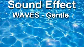 Gentle Waves amp Lapping Water Sounds SOUND EFFECT [upl. by Kenneth]