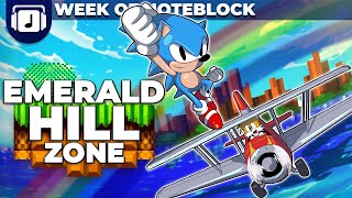 Emerald Hill Zone  Sonic The Hedgehog 2 REMIX NoteBlock [upl. by Zosema]