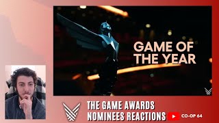 The Game Awards 2023 Nominee Reaction [upl. by Aivax946]