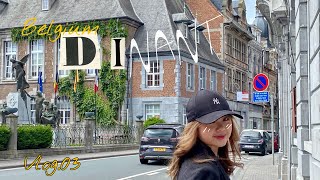 Vlog03  พาเที่ยว Dinant ไม่หลงนะจ๊ะ Dinant Belgium [upl. by Aisnetroh793]