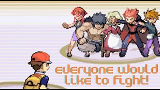 Winter Special All Elite four members of Pokemon Modern FireRed  Champion Blue GAMEPLAY [upl. by Dyolf]