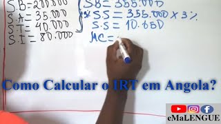 Como Calcular o IRT em Angola [upl. by Philipa]