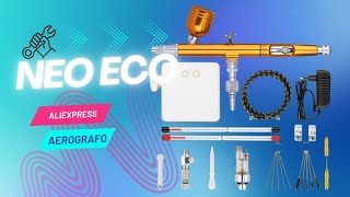 Descubre el Aerógrafo NeoEco de AliExpress ¡Completo y Económico [upl. by Row587]