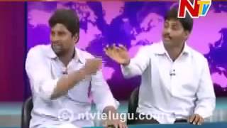 Hilarious Fight In INDIAN TV Channel Studio  Exclusive [upl. by Nuahs]