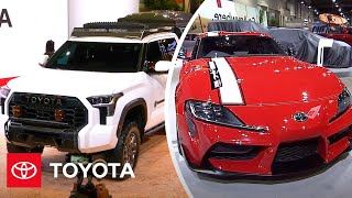 SEMA 2022 Presentation  Awards Gazoo Racing amp Project Builds AAP Trailhunter Concept  Toyota [upl. by Harold]