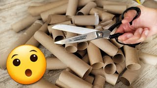 Geniale Ideen für leere Klopapierrollen 😯  Upcycling Hacks  Nähtinchen [upl. by Annaerb]