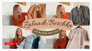 Nagy tavaszi leárazások 40000 Ftot spóroltam az akciókon  Zalando és Bershka haul vásárlás [upl. by Lynna500]