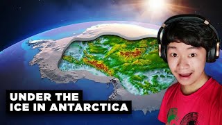 Whats Hidden Under the Ice of Antarctica Real life lore  REACTION [upl. by Rosalee332]