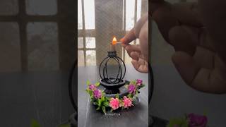 DIY Dhoop Stand  Smoke Fountain shorts diy smokefountain craft dhoopstand [upl. by Maag324]