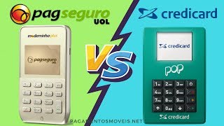 Moderninha Plus PagSeguro X Credicard Pop Escolha a MELHOR MAQUININHA para Você PagamentosMóveis [upl. by Ahseiyn]