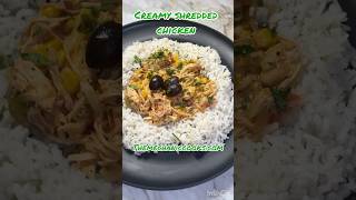 Creamy shredded chicken [upl. by Donnelly790]