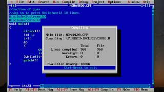 C Program  Print Hello World 10 times using for while and do  while loop [upl. by Eiliah]