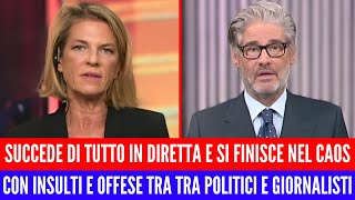 CLAUDIA FUSANI FA PERDERE LA PAZIENZA A PAOLO DEL DEBBIO DOPO UNA BRUTTA LITE IN STUDIO [upl. by Abbi]