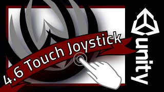 Unity Touch Joysticks Canvas UI Tutorial  Touch Input FPS Controller [upl. by Amandi]