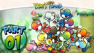 Yoshis New Island  Lets Play  World 1 12 [upl. by Akemot]