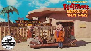 The quotAbandoned amp Creepyquot Flintstones Theme Parks Bedrock City  Expedition Extinct [upl. by Alford]