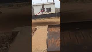 Weighbridge Installation  Annapurna Rice Mill  Digital Dharam Kanta  weighbridge construction [upl. by Anilak]