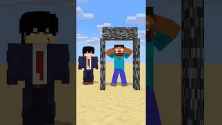 HELP Herobrine To Power Up And Break The Bedrock friendship shorts trending anime [upl. by Buzz]