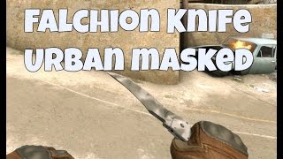 ★ Falchion Knife  Urban Masked  Field Tested  Showcase [upl. by Ulita]