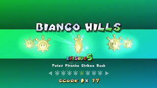 PETEY PIRANHA STRIKES BACK Super Mario 3D AllStars Super Mario Sunshine Episode 5 Bianco Hills [upl. by Clougher]