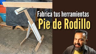 Aprende como Fabricar un pie de rodillo [upl. by Minta]