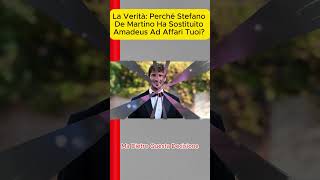 La verità Perché Stefano De Martino ha sostituito Amadeus ad Affari Tuoi [upl. by Lian]