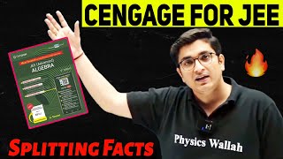 Cengage For Jee Maths Splitting Facts 🔥💯  SACHIN SIR 🤯 Sachin Sir Motivation  PhysicsWallah [upl. by Melesa]