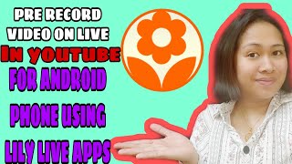 EASY LIVE STREAM FOR PRE RECORDED VIDEO USING ANDROID PHONE [upl. by Jemina]