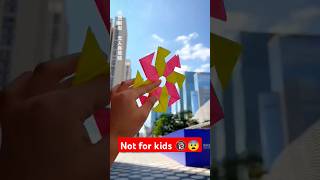 8 blade ninja star paper boomerang 57 shorts ninja boomerang blade india pakistan [upl. by Ayotas]