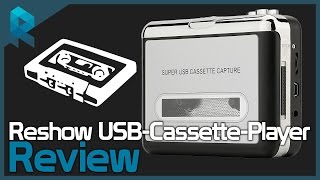 Reshow USBKassettenspieler USBCassettePlayer 📝 TEST amp REVIEW 🇩🇪GermanDeutsch [upl. by Auburta441]