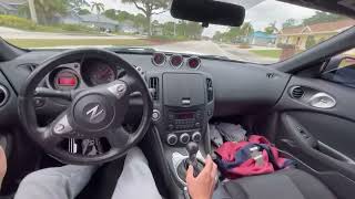 MODDED 370z INSANELY LOUD POV DRIVE 🚀 Manual [upl. by Airotal]