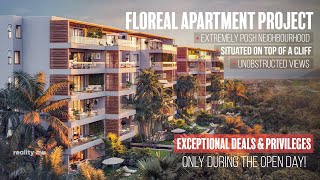 FLOREAL  Incredibly beautiful amp luxurious apartments situated on a cliff  Realitymu [upl. by Iamhaj]